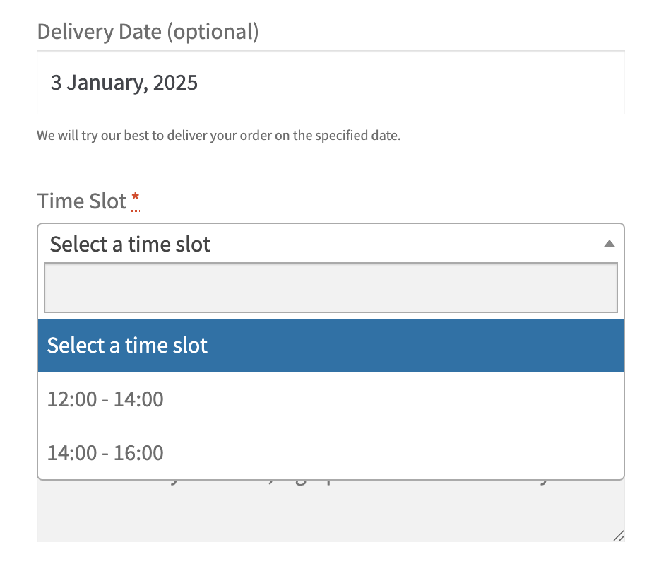 Order Delivery Date for WooCommerce - Lite Date Controls - Tyche Softwares Documentation