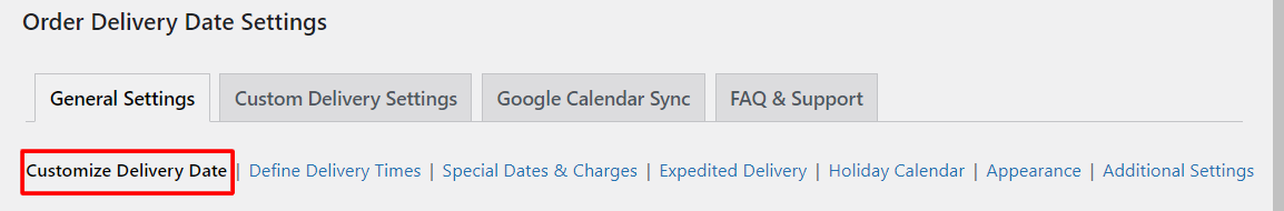 Maximum Order Deliveries - Tyche Softwares Documentation