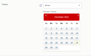 Global settings - Calendar theme, Date & Time Formats - Tyche Softwares Documentation