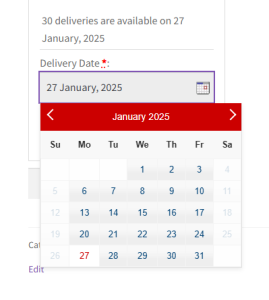 Modify delivery field labels on Product page as per your business requirements - Tyche Softwares Documentation