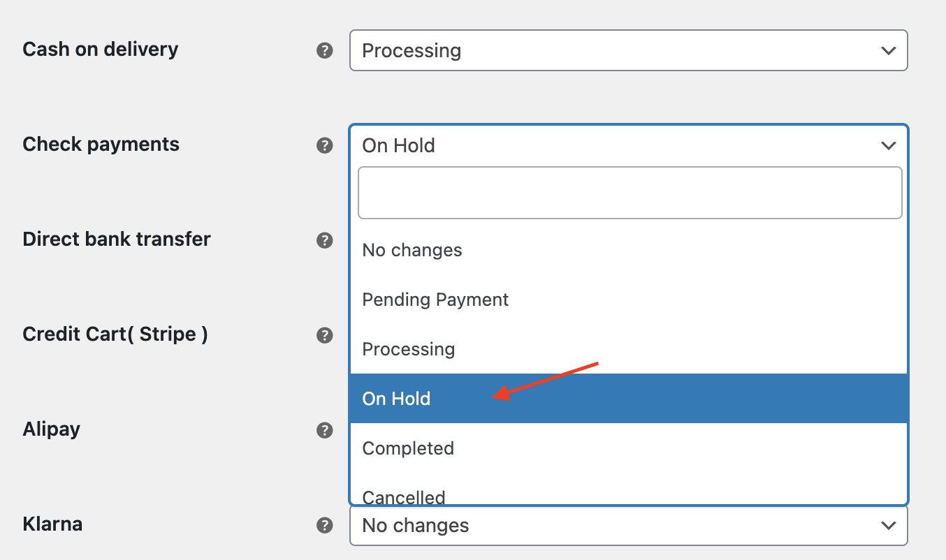 Custom Order Status for WooCommerce General Settings - Tyche Softwares Documentation