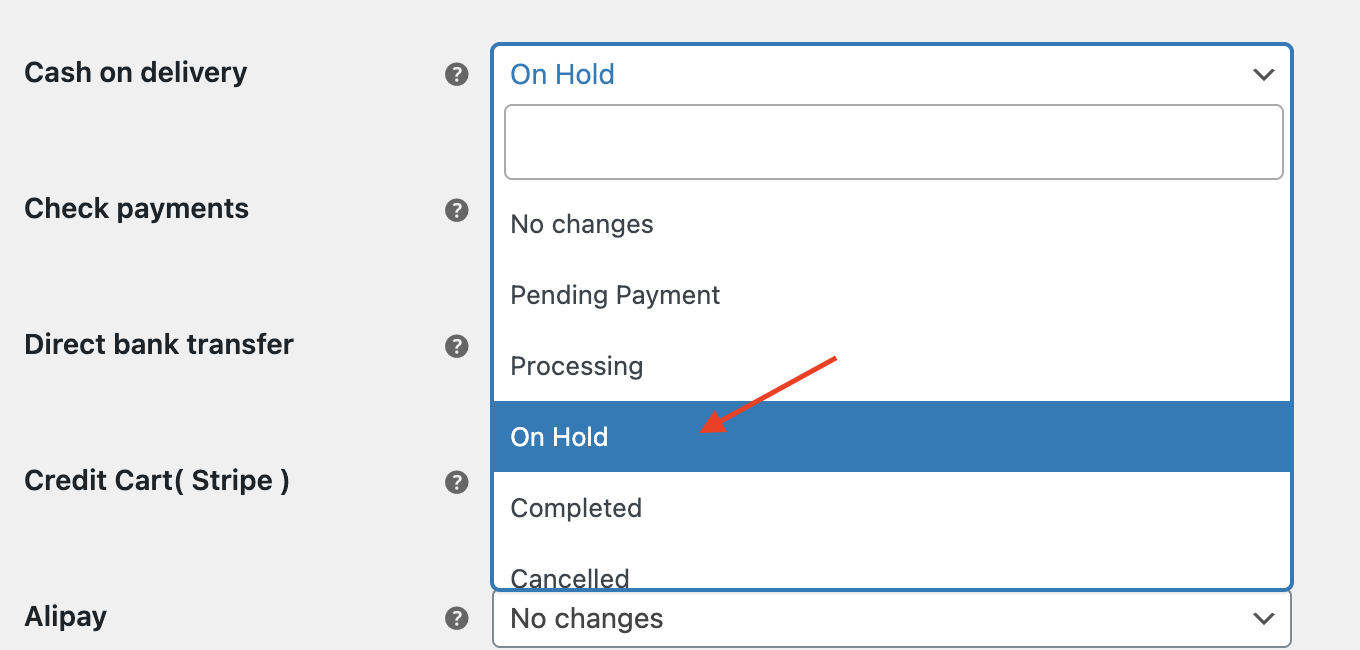 Custom Order Status for WooCommerce General Settings - Tyche Softwares Documentation