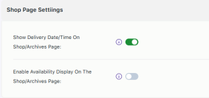 Show Delivery Date and Time on Shop/Archives page - Tyche Softwares Documentation