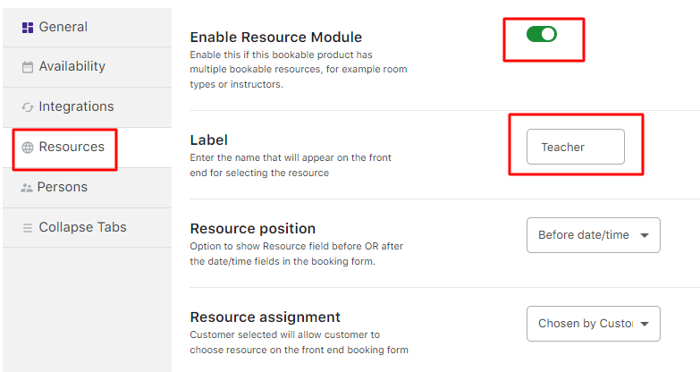 Compatibility of the Resources with Variable Subscription Products - Tyche Softwares Documentation