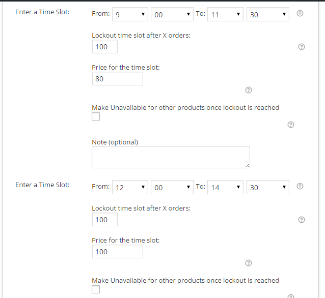 Hourly Rates in WooCommerce - Creating Time slots