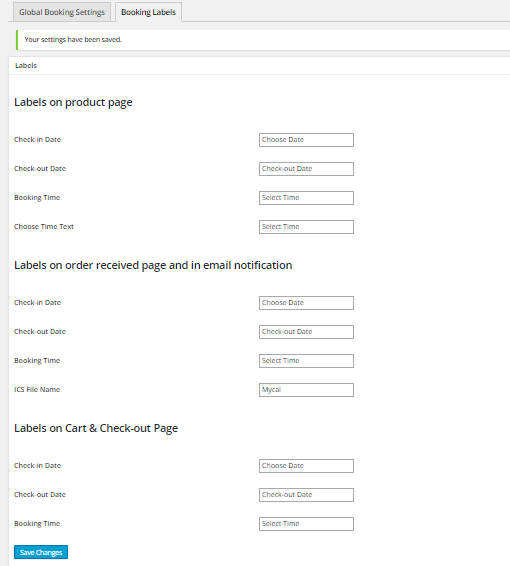 Prevent booking on certain dates with WooCommerce - Booking Labels