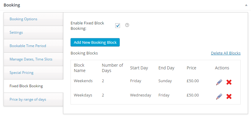 Rent Inventory based Equipment with WooCommerce - Fixed Block Booking Setting