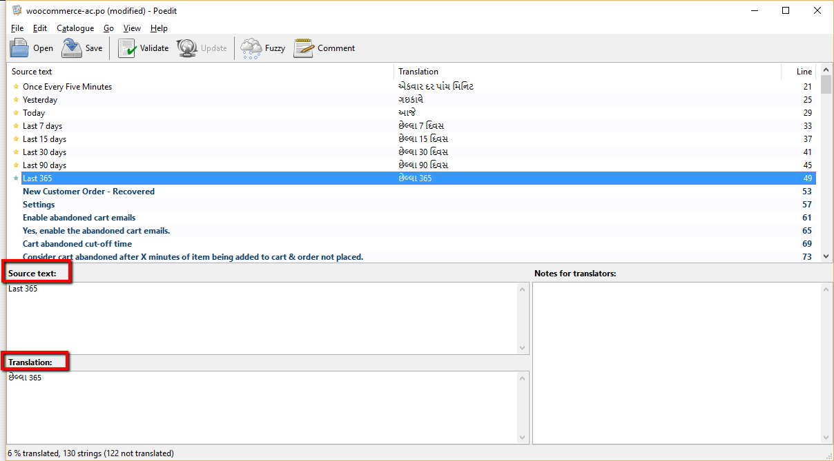 How to translate Abandoned Cart Pro plugin using .po file-new_translated