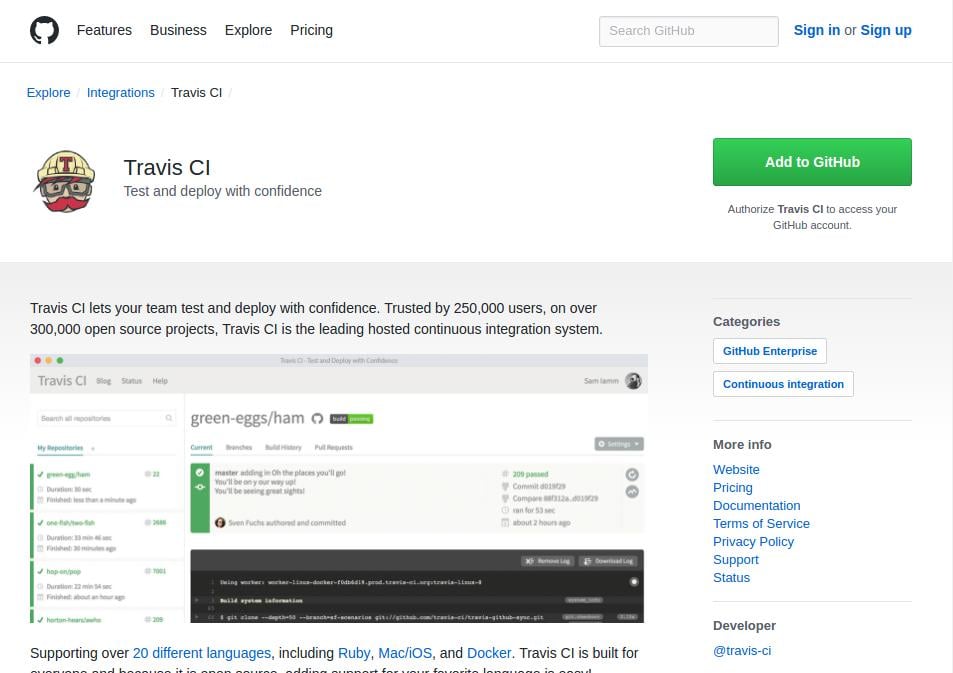 WooCommerce Automated Tests Travis CI Continuous Integration tools GitHub