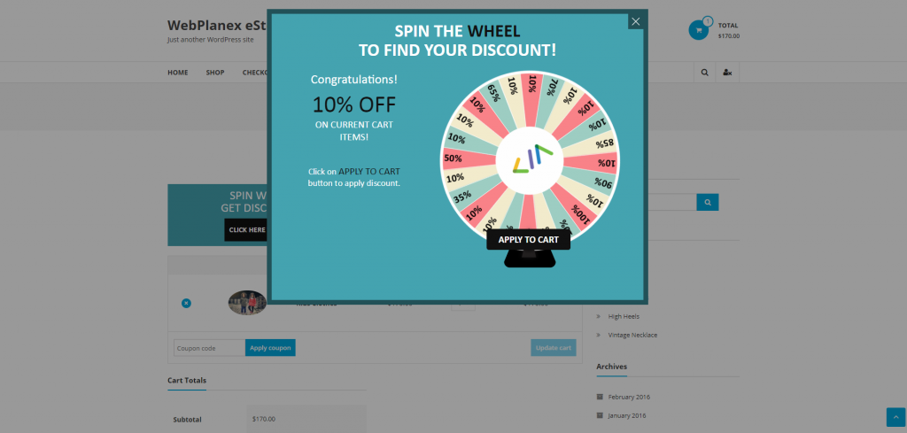 Spinner WooCommerce