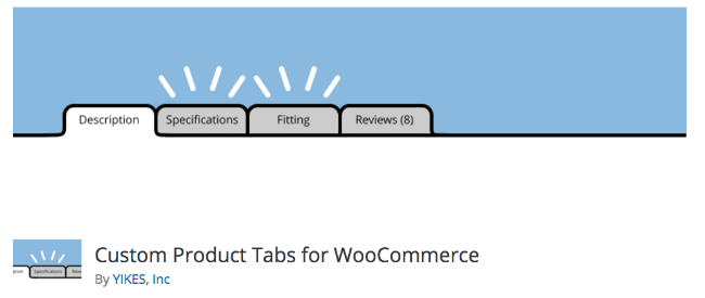 Best Free & Premium WooCommerce plugins - Custom Product Tabs