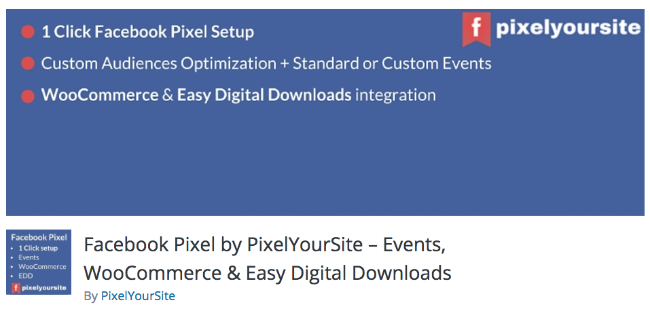 Best Free & Premium WooCommerce plugins - Facebook Pixel