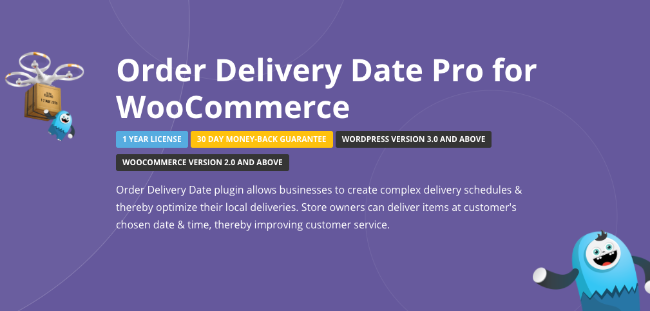 Best Free & Premium WooCommerce plugins - Order Delivery Date Pro