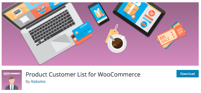 Best Free & Premium WooCommerce plugins - Product Customer List