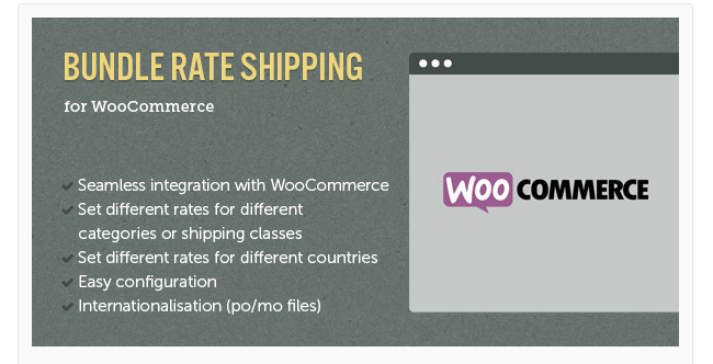 Best Free & Premium WooCommerce plugins - WooCommerce E Commerce Bundle Rate Shipping