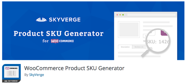 Best Free & Premium WooCommerce plugins - WooCommerce Product SKU Generator