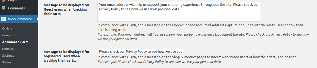 GDPR Notices