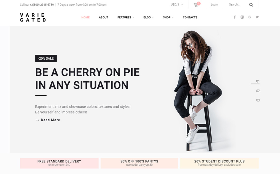 Varie Gated - Fashion Online Store Elementor WooCommerce Theme