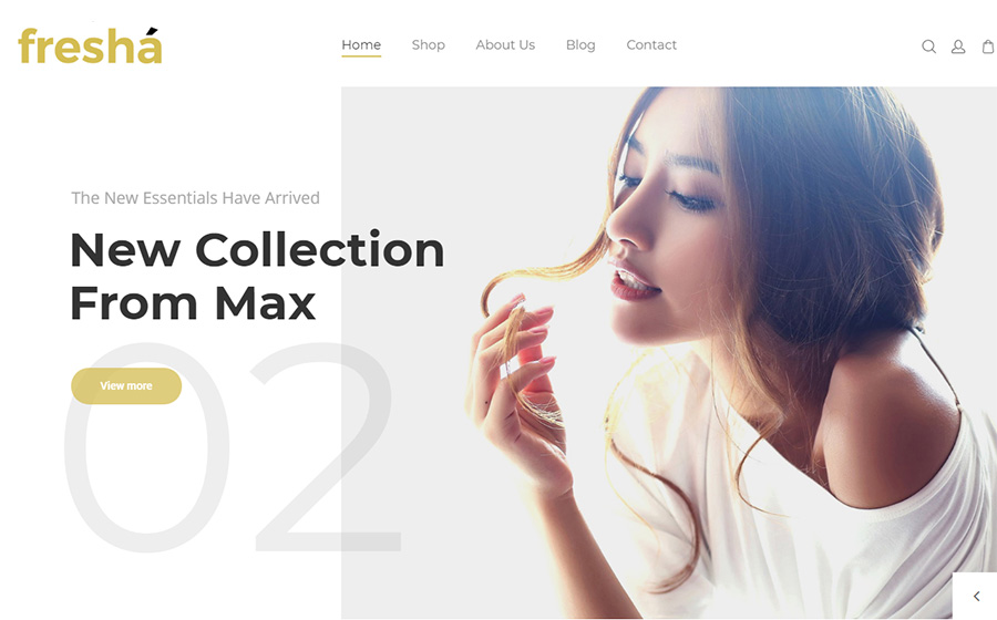 Fresha - Elegant Fashion Shop WooCommerce Storefront Templates