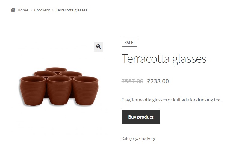 How to make WooCommerce external product links open in a new tab - External Product Page Example