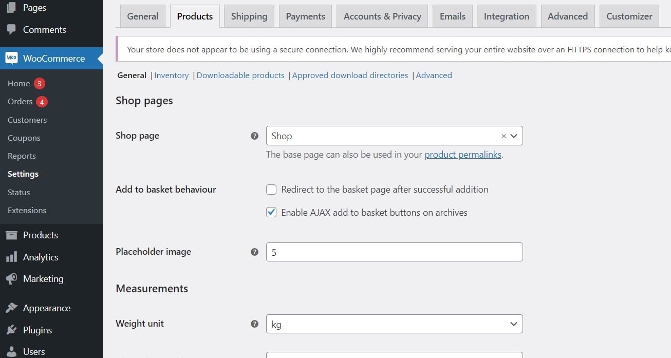 Change Default Category Thumbnail through WooCommerce Settings