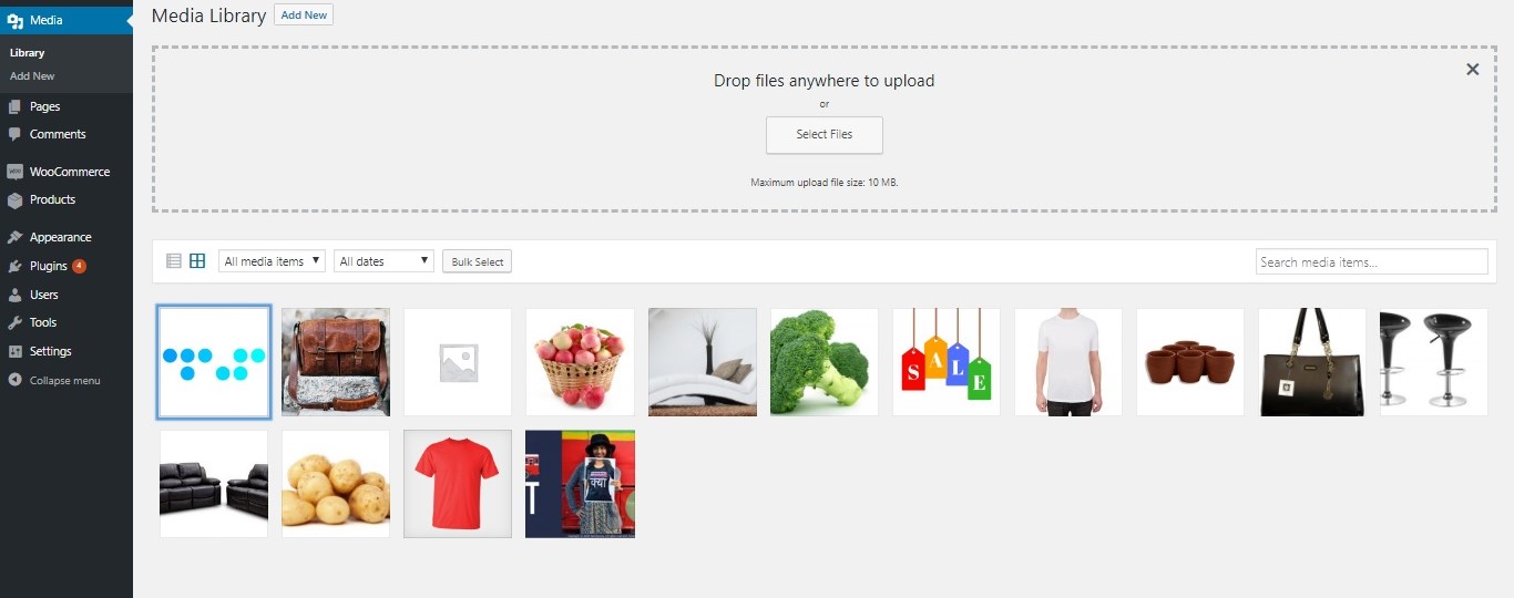 Change Default Category Thumbnail on WooCommerce Shop Page - Adding thumbnail to Media Library