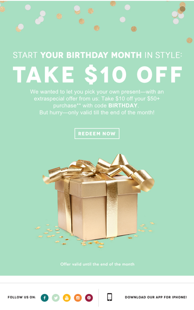 Discounts in Email Marketing