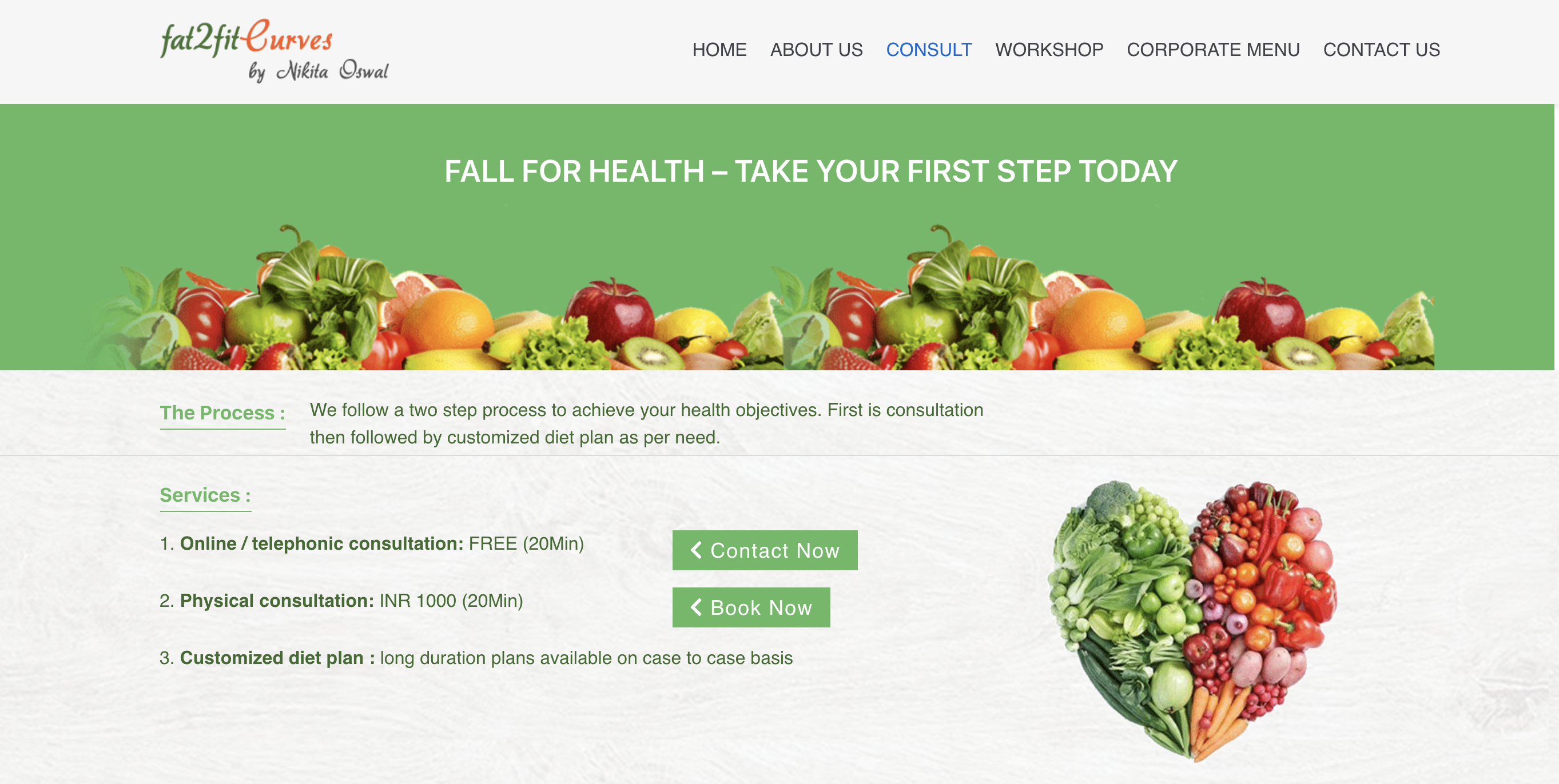 nutrition consultant online