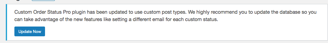 WooCommerce Custom Order Status 2.0.0 - Migrate custom statuses to custom post types