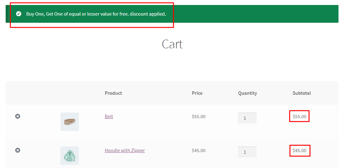 Free Best WooCommerce plugins Buy One Get One Free promotion