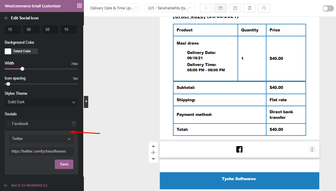 How to customize Order Delivery Date Pro email templates with Yaymail