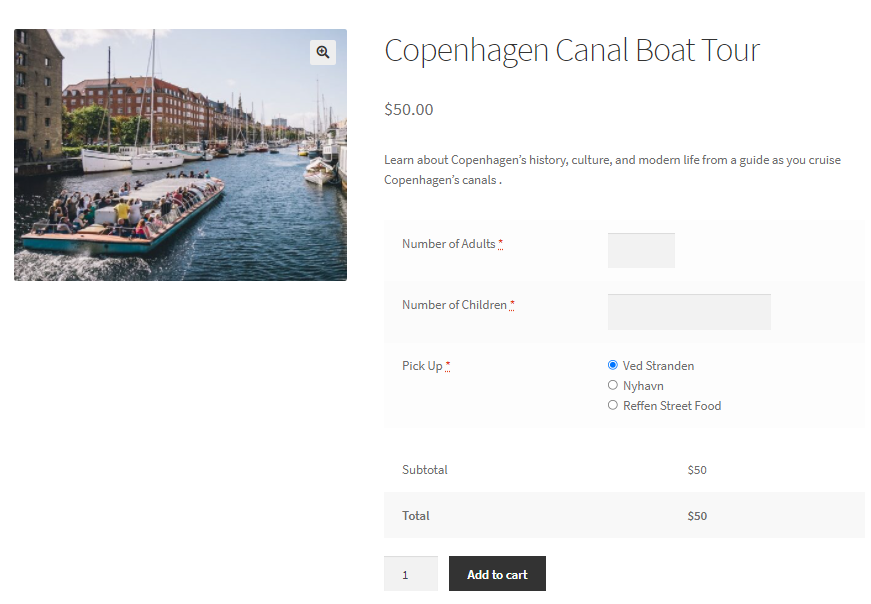 WooCommerce Boat Tour Booking & Rental Store