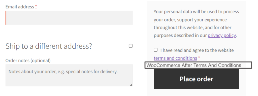 woocommerce_checkout_after_terms_and_conditions