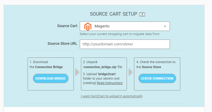 Using Cart2Cart for Magento to WooCommerce Migration