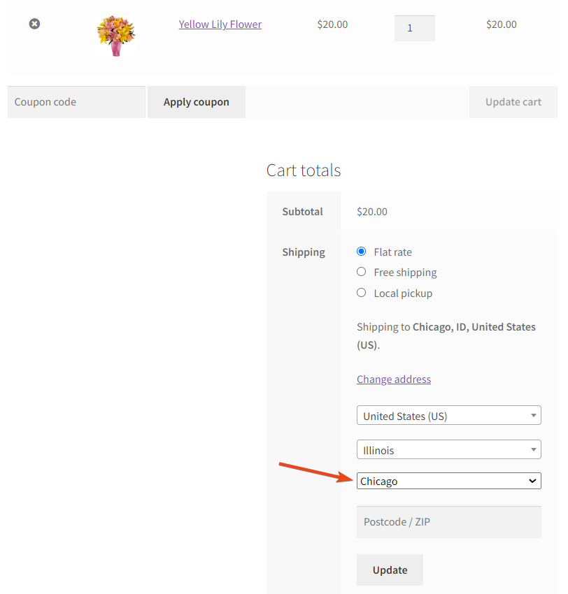 How to Change City Field to a Dropdown in the WooCommerce Shipping Calculator