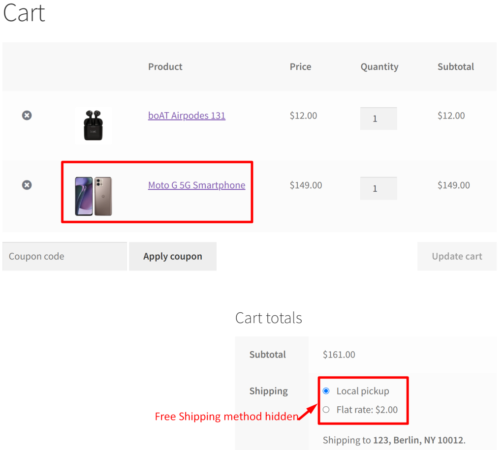 How to Hide Shipping Method by Shipping Class in WooCommerce