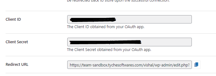 linking OAuth ID in the booking and appointment plugin dashboard