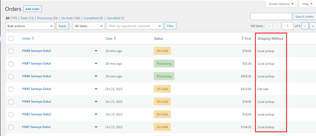 How to Add a Payment Gateway Column in WooCommerce >"Orders" List?