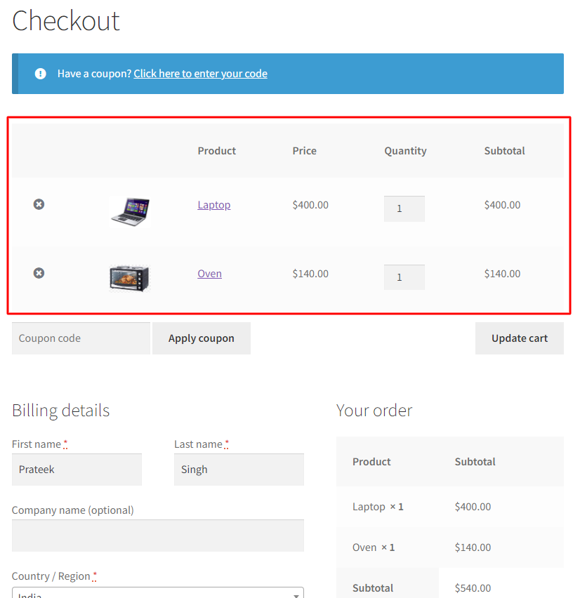 How to Show WooCommerce Cart & Checkout on the Same Page?