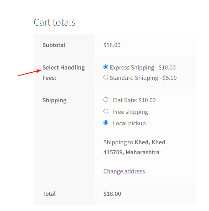 How to Add Custom Shipping Radio Button in WooCommerce Cart?