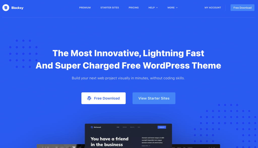 best wordpress theme blocksy