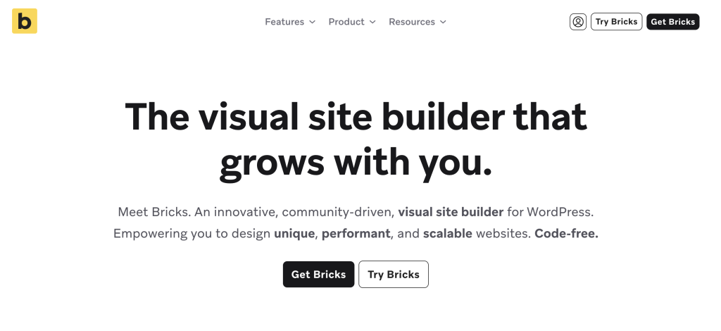 bricks wordpress page builder