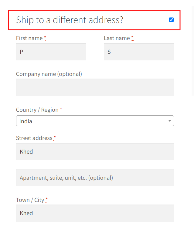 How to Open the "Ship to Different Address" By Default in WooCommerce?