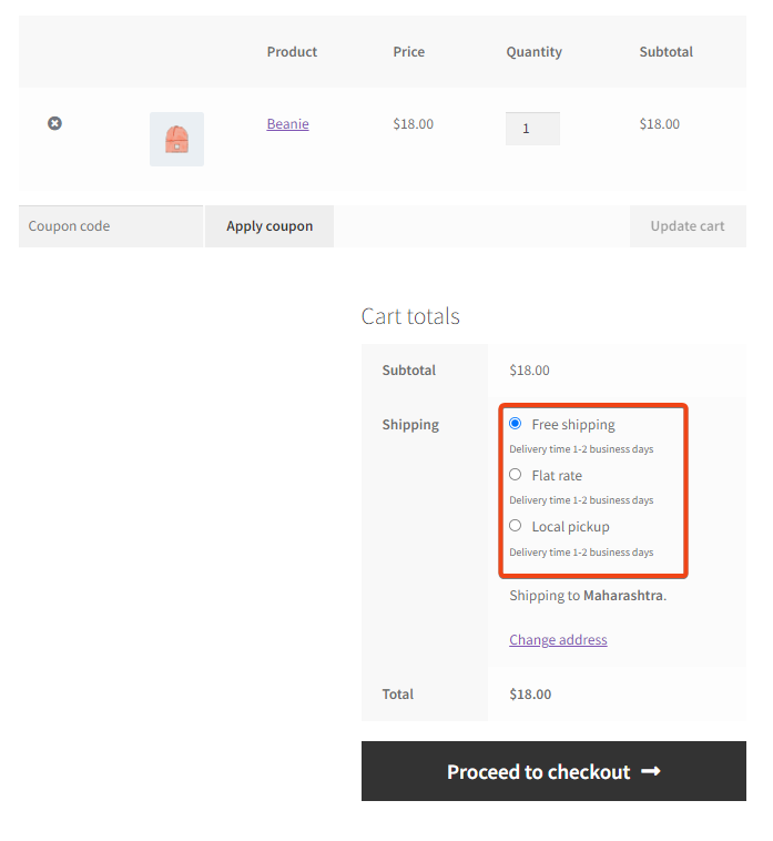 How to Display a Delivery Day Range Based on Shipping Country in WooCommerce Cart?