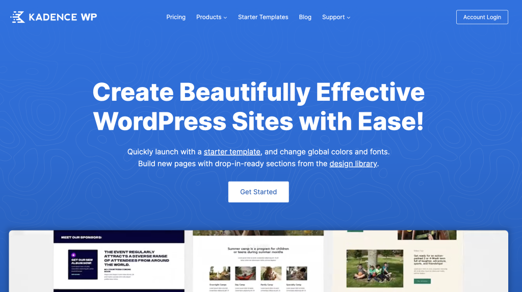 best wordpress theme kadence 