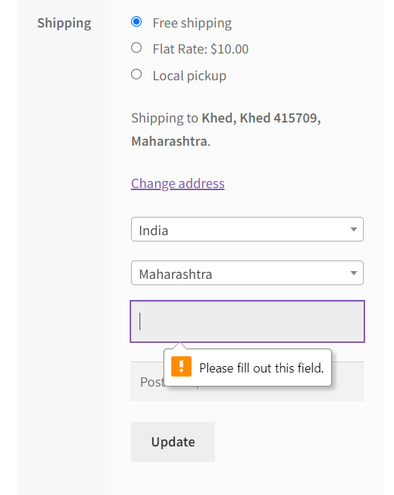 How to Make City Required in WooCommerce Shipping Calculator?