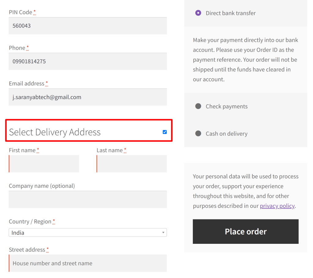 How to Change 'Ship to a Different Address' title WooCommerce?