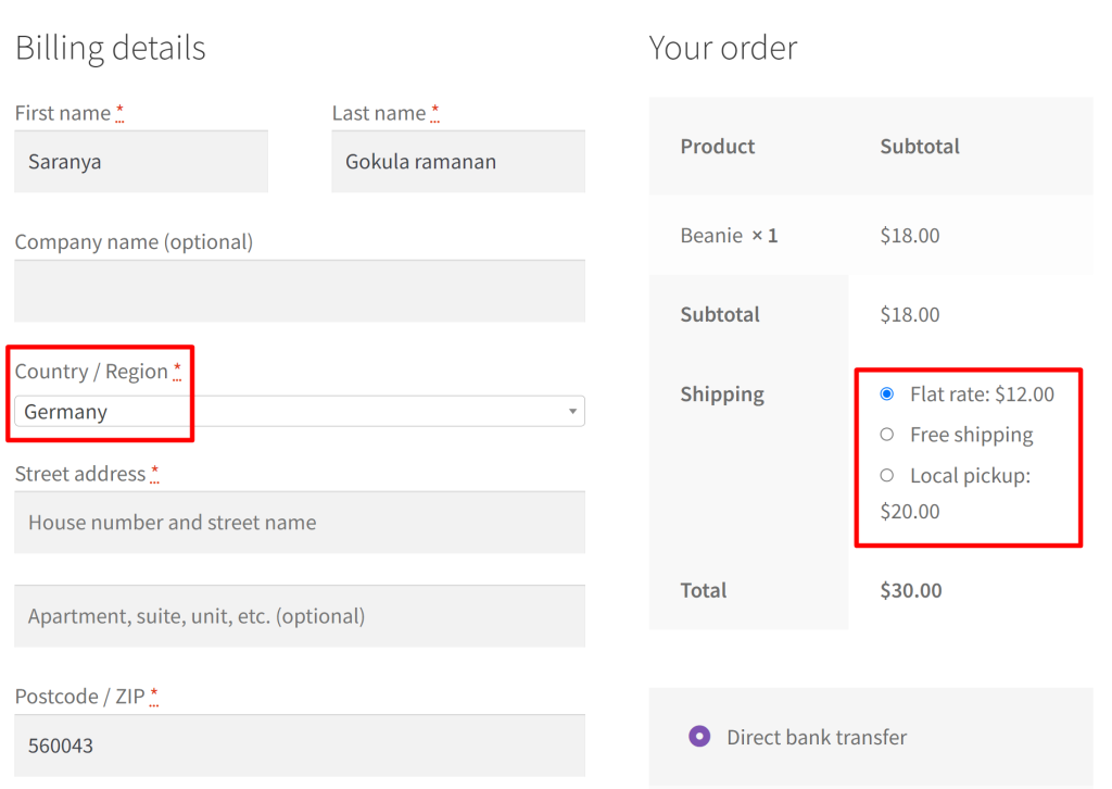 How to Set Maximum Shipping Cost Based on Delivery Country in WooCommerce?