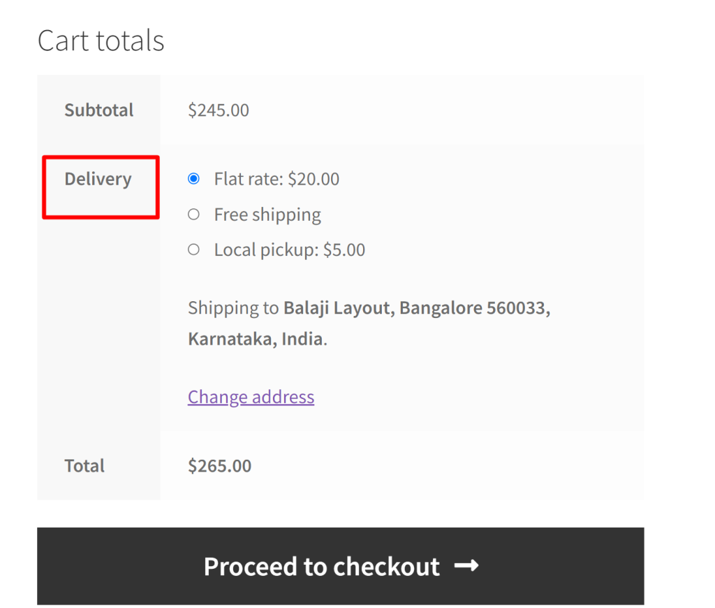 How to Translate “Shipping” @ Cart Totals in WooCommerce?