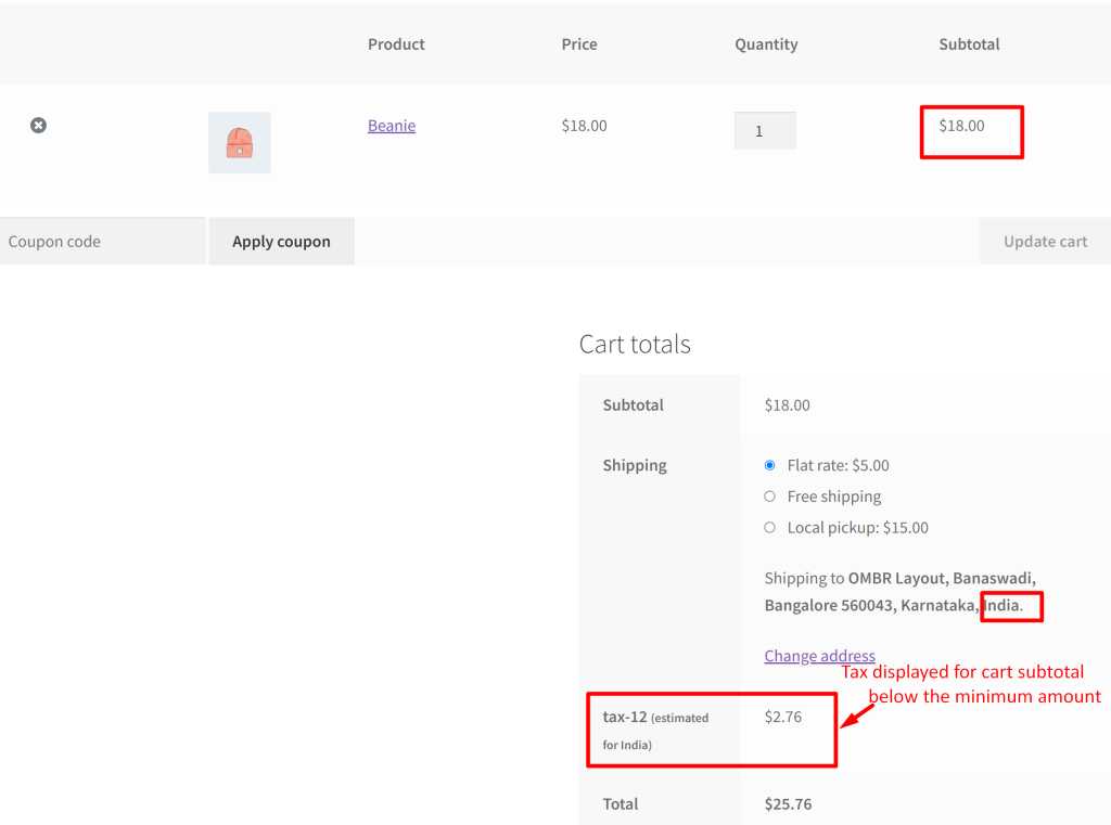 How to Remove All Taxes in WooCommerce for a Minimum Cart Total and Specific Countries?